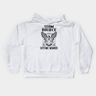 Bruce Family name Kids Hoodie